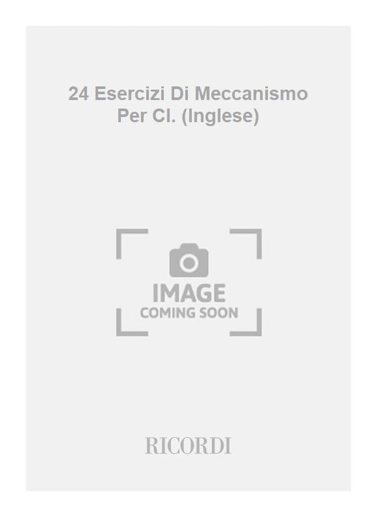 24 Esercizi Di Meccanismo Per Cl. (Inglese)